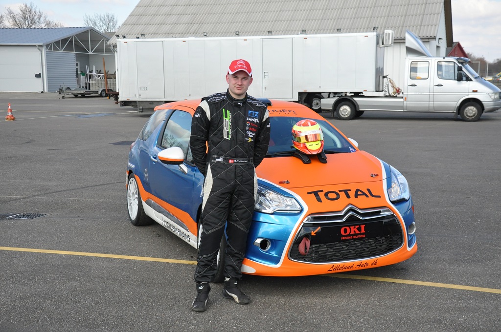Niklas Dall Knudsen kører Citroën DS3 Cup i år
(Foto: NDK Racing)